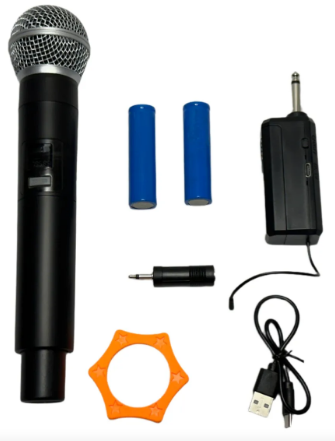 MICROFONO INALAMBRICO RECARGABLE XW-58V1-S