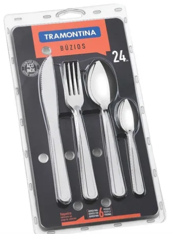 CUBIERTO TRAMONTINA 24 PZ BUZIOS
