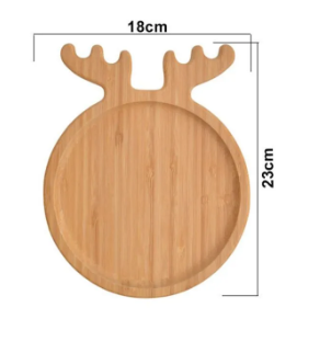 PORTA BOCADITO BAMBOO NAVIDEÑO 5722