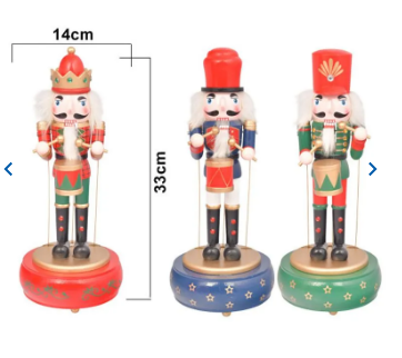 ADORNO NAVIDEÑO CASCANUECES 7260