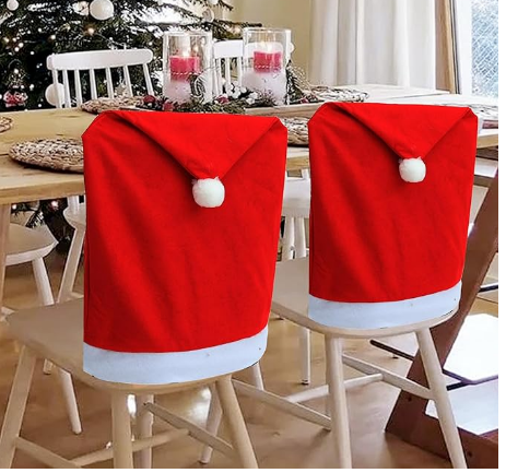COBERTOR PARA SILLA NAVIDEÑO