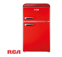 REFRIGERADOR RCA RETRO FROST ROJO 113 LITROS