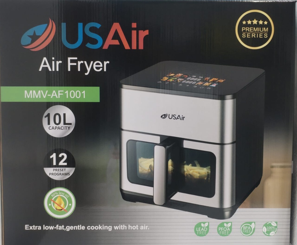 AIR FRYER USAIR 10 LITROS DIGITAL 1750 W MMVAF1001
