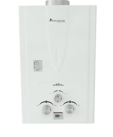 CALEFON DE AGUA AMERICAN STAR 12 LITROS A GAS WH10Y1-AB
