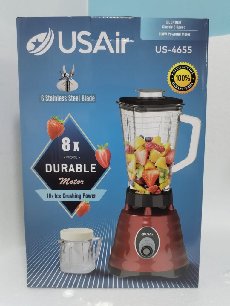 LICUADORA USAIR 800W US4655
