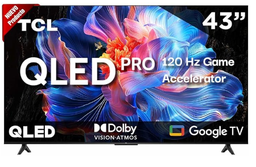 [43S5K] SMART TV TCL 43&quot; QLED FHD PRO GOOGLE TV