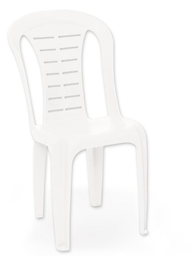 [MALAGA] SILLA PLASTICA MALAGA SIN BRAZO