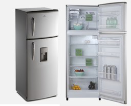 [RI-405] REFRIGERADORA INDURAMA 277 LITROS NO FROST CROMADA 2 PUERTAS RI-405