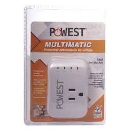 [POWEST 1200W] PROTECTOR DE VOLTAJE MULTIMATIC POWEST 1200W