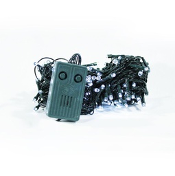 [BUS006] LUCES NAVIDEÑAS LED 100 MUSICAL BLANCA CABLE BLANCO