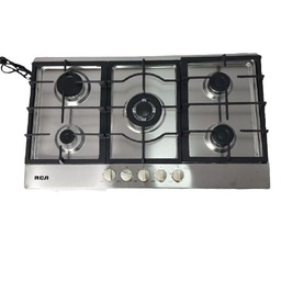 [90S-005] ENCIMERA RCA 5 HORNILLAS INOX A GAS 90 CM 90S-005