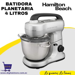 [63392] BATIDORA PLANETARIA HAMILTON BEACH 4 LITROS 7VEL MOD:63392