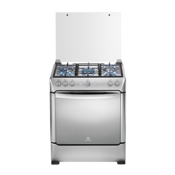 [ZAFIRO TURIN] COCINA INDURAMA TURIN ZAFIRO A GAS 5 HORNILLAS GRILL