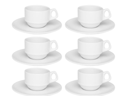 [OPAL] TAZA CON PLATO X6