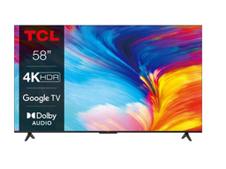 [58P635] TELEVISOR TCL SMART TV 58&quot; ULTRA HD GOOGLE TV 58P635