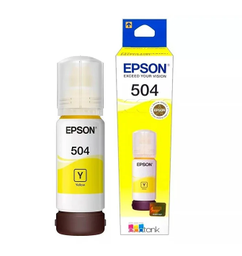 [504] TINTA EPSON T504 AMARILLO