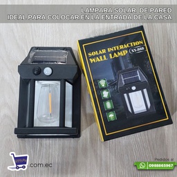 [A888] LAMPARA LED CALIDA  RECARGABLE SOLAR A888