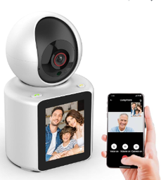 [EE065] CAMARA DE SEGURIDAD CON PANTALLA WIFI HD VISION NOCTURNA
