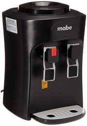 [MABE EMM2PN] DISPENSADOR DE AGUA DE MESA MABE EMM2PN CON 2 LLAVES FRIA Y CALIENTE COLOR NEGRO