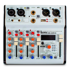 [ES-MR4I] CONSOLA DE AUDIO DE 4 CANALES INTERFAS USB ENGLAND SOUND ES-MR4I