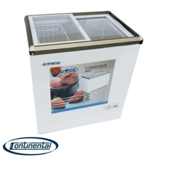 [CONTI] CONGELADOR CONTINENTAL 168 LITROS PANORAMICO TAPA DE VIDRIO SD-168Q