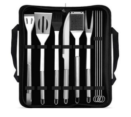 [PRE] SET PARRILLERO MASTER KITCHEN PREMIUM 8 PIEZAS EN ESTUCHE