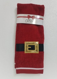 [NAVI] TOALLA DE TOCADOR NAVIDEÑA  70CM X 40CM