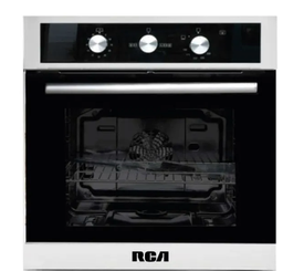 [5HOR006 RCA] HORNO RCA EMPOTRABLE A GAS 70 LITROS  GB-67ERC-BC22IIT COLOR NEGRO/ACERO INOXIDABLE