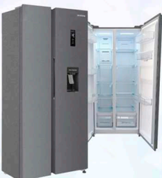 [ECOLINE] REFRIGERADORA ECOLINE SIDE BY SIDE 452 LITROS SILVER NO FROST