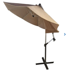 [738246] PARASOL EXCENTRICO MANIVELA 3 METROS