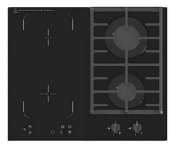 [RCA] ENCIMERA RCA DE INDUCCION Y GAS HIBRIDA VITROCERAMICA 4 HORNILLAS